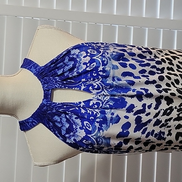 Cache Long Leopard Print Dress - Picture 2 of 7